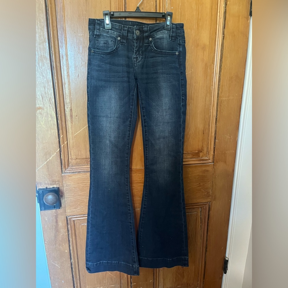 Womens rock and roll trouser jeans